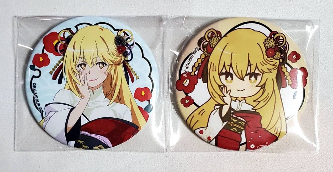 とある科学の超電磁砲 TSUTAYA アクスタ 缶バッジ 和装 食蜂操祈 3点