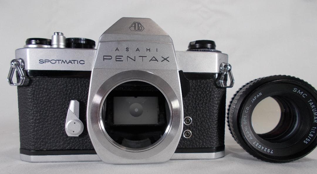 フィルムカメラ 整備済 完動品 Pentax SPII + f1.8 L166