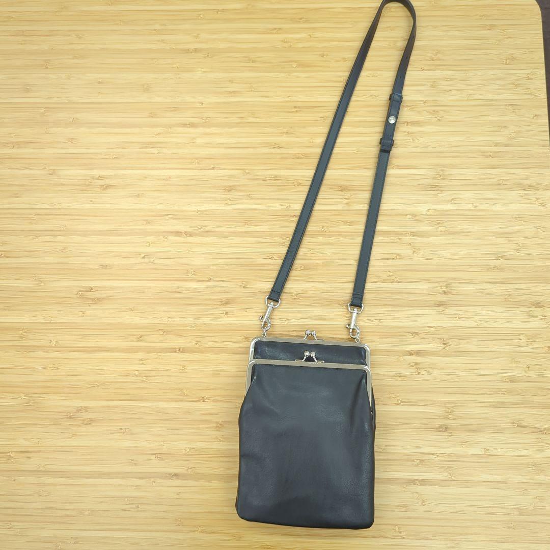 オールドマンズ　テーラー　R&D.M.Co. がま口レザーショルダーバッグ