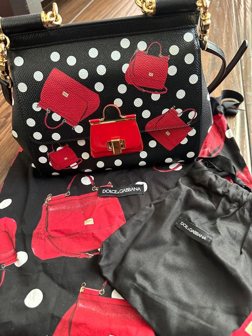 ドルチェ&ガッパーナ　ドルガバ　ドット　バック