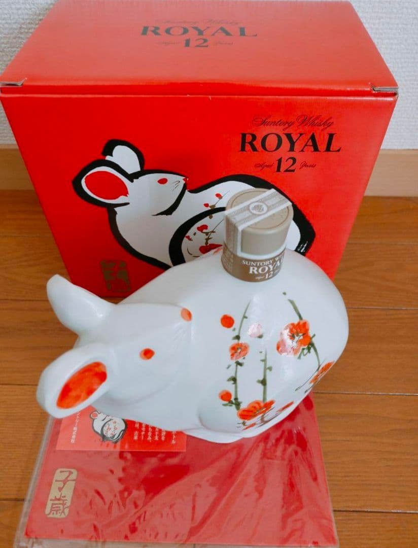 サントリーローヤル干支ボトル ニッカNIKKA 4本セット 古酒の通販はau