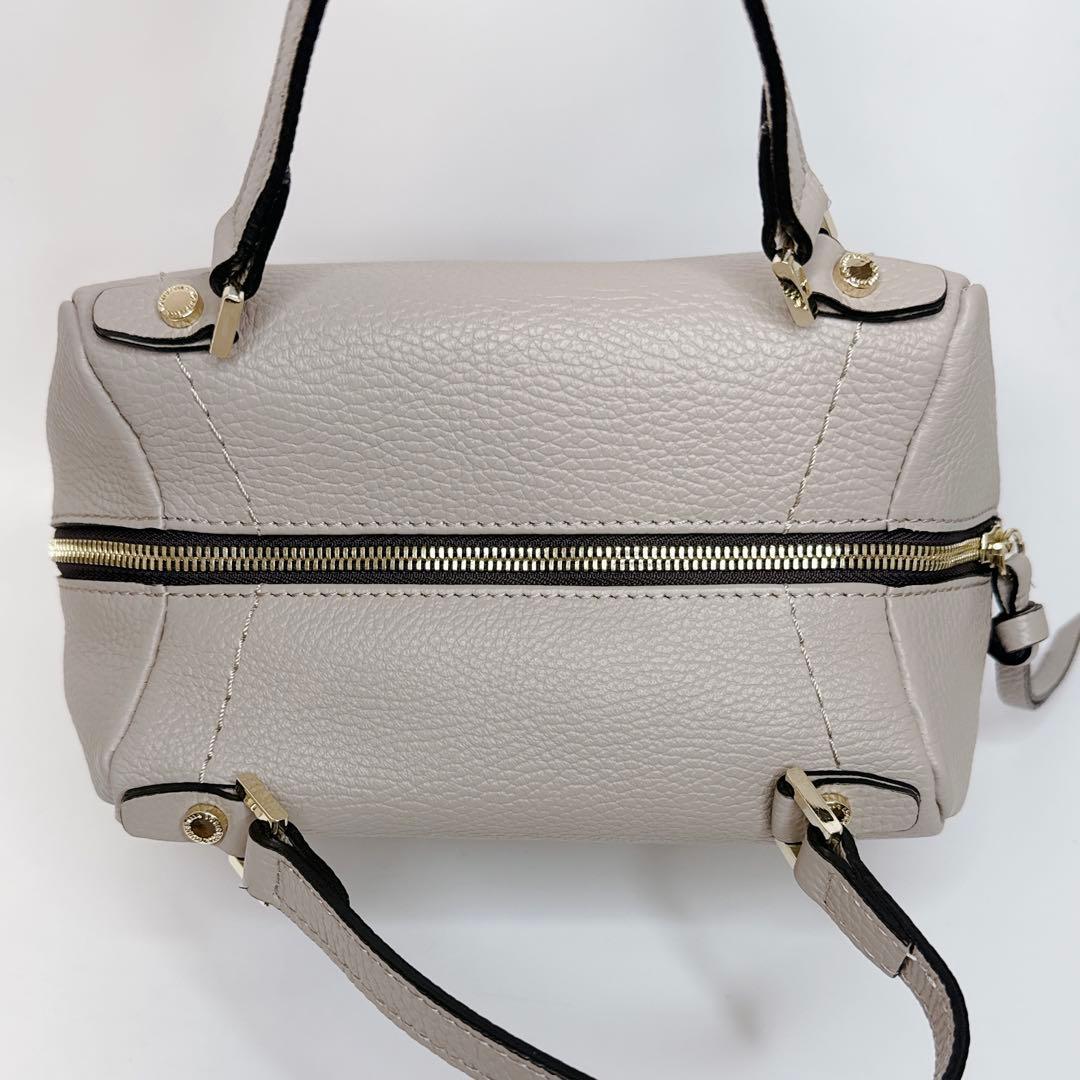 【人気商品】loristella ボストンバッグ　ショルダー　グレー　2way