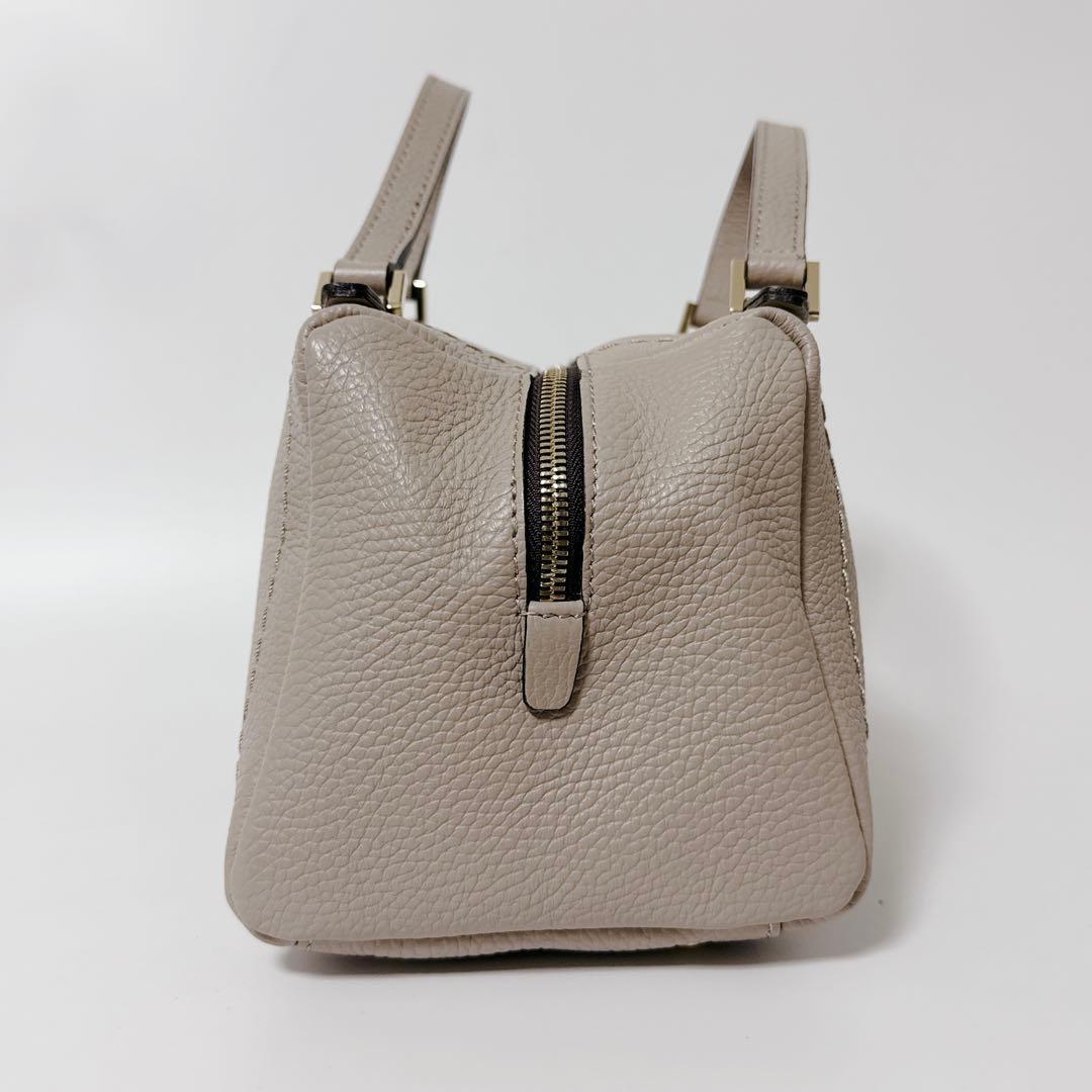 【人気商品】loristella ボストンバッグ　ショルダー　グレー　2way