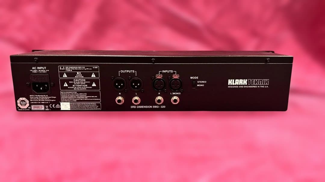 KLARK TEKNIK BBD-320 完動品 名機 アナログ3Dコーラス