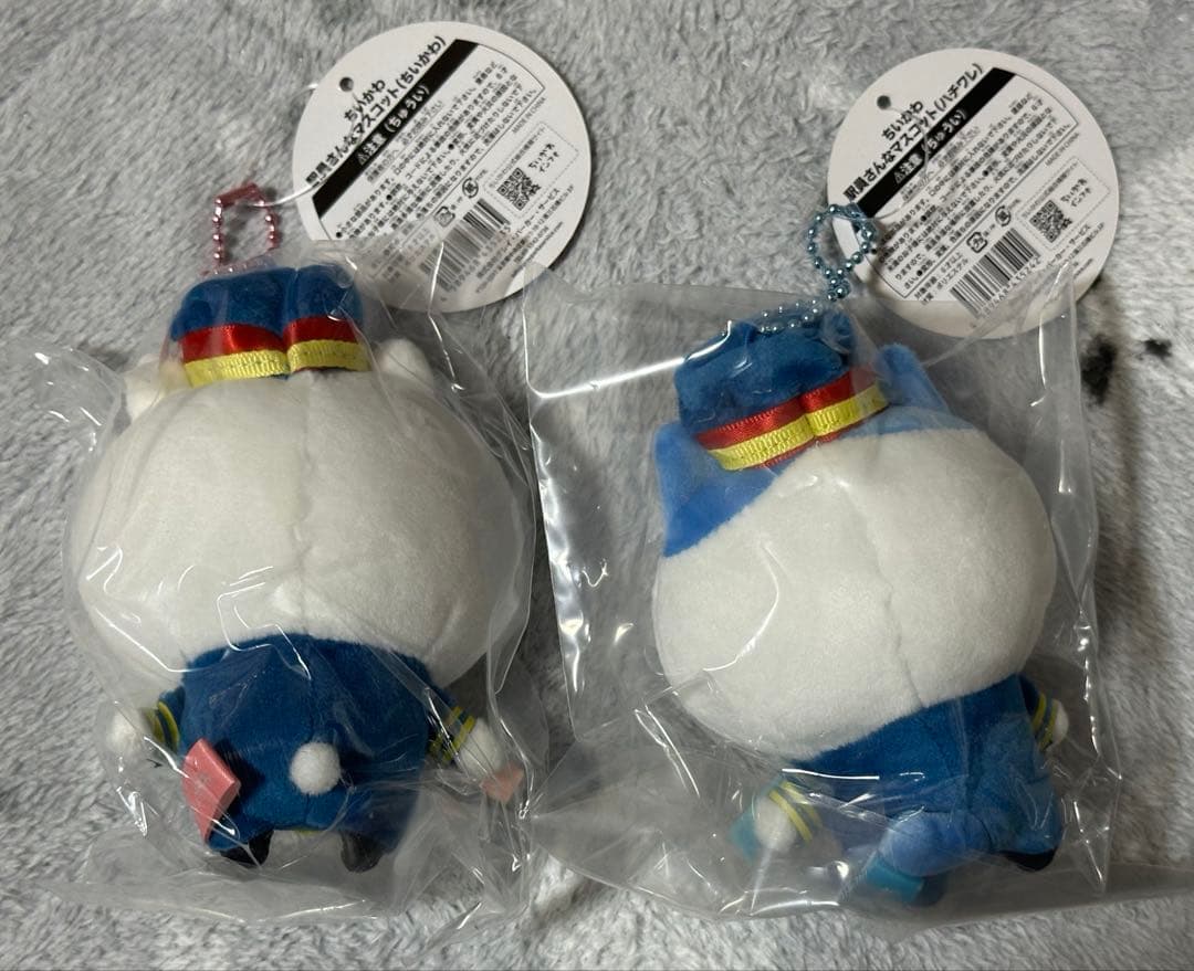 ちいかわ 駅員さんなマスコット 2種セット ちいかわ 駅員さんな