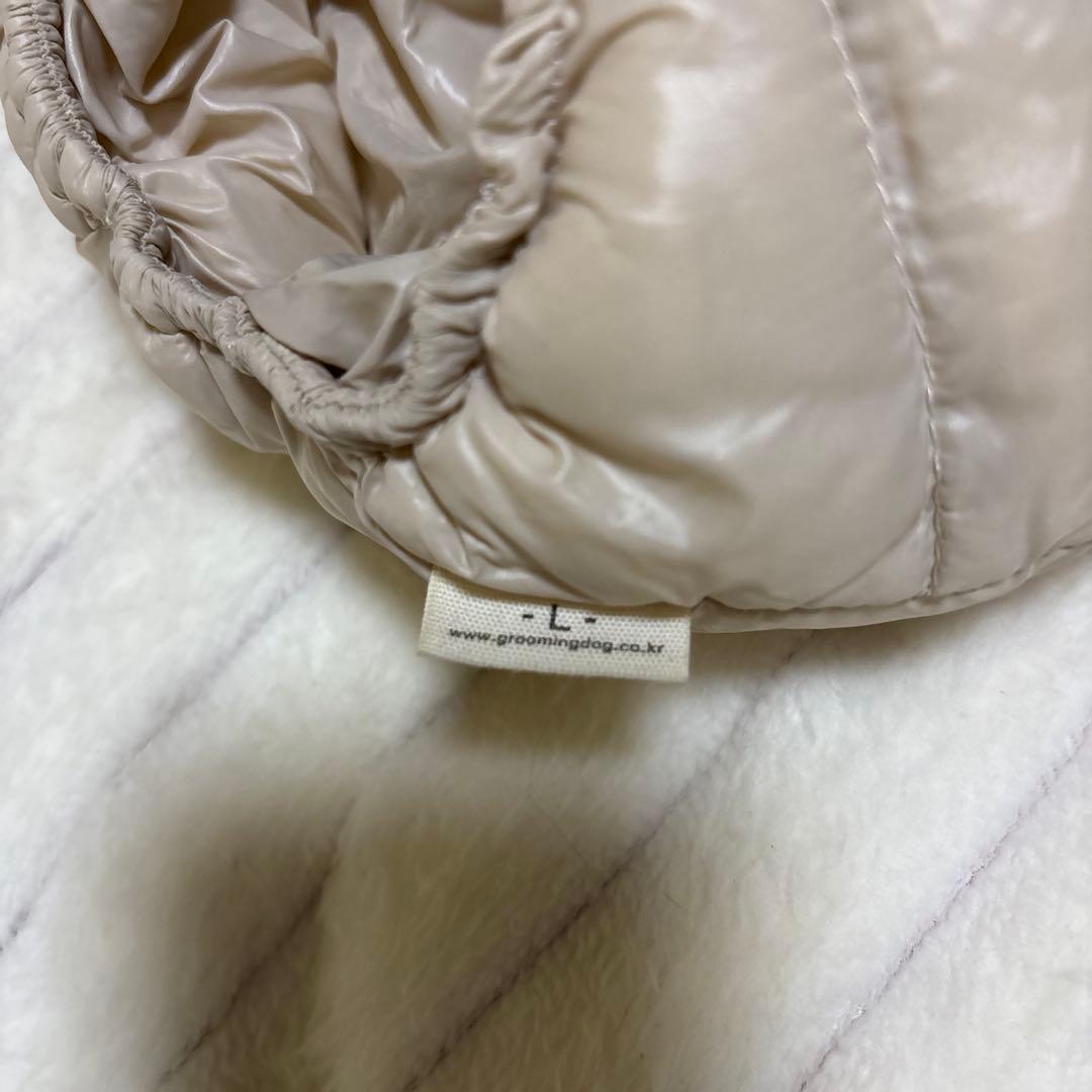 grmd 犬用ダウンウェア ベージュL - メルカリ