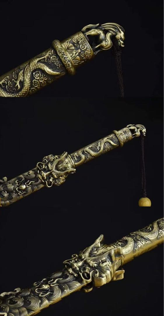 鯉龍剣 唐剣 中華剣 武具 鑑賞刀 舞踊刀 稽古
