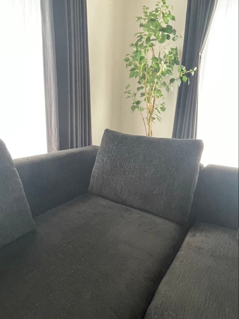 EC.FURNITUREカウチソファ【福岡引取り限定】