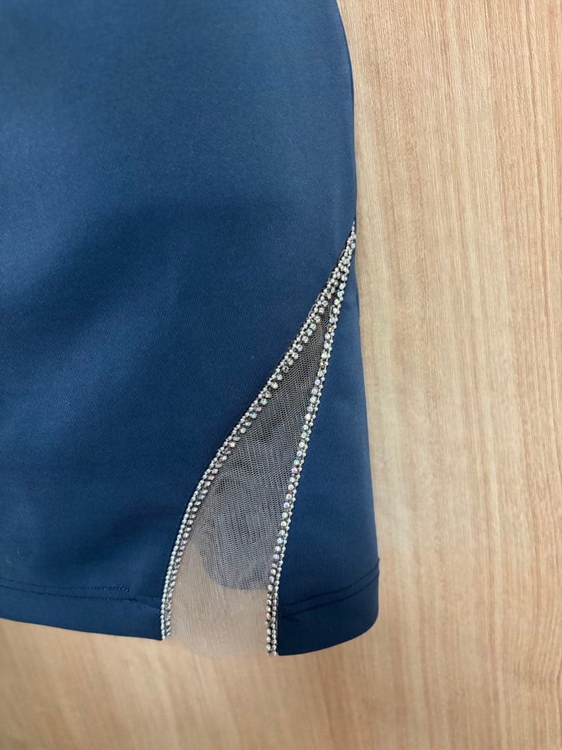 AR21316＊バックビジューワンショルダードレスcgyS