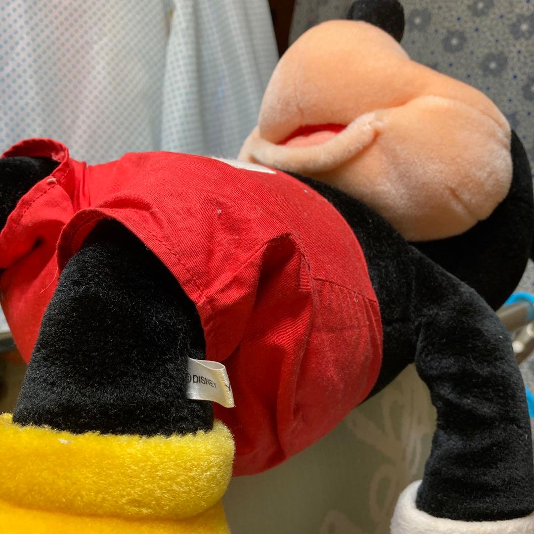 ディズニー　ミッキーマウス75周年記念タグ付き　ぬいぐるみ