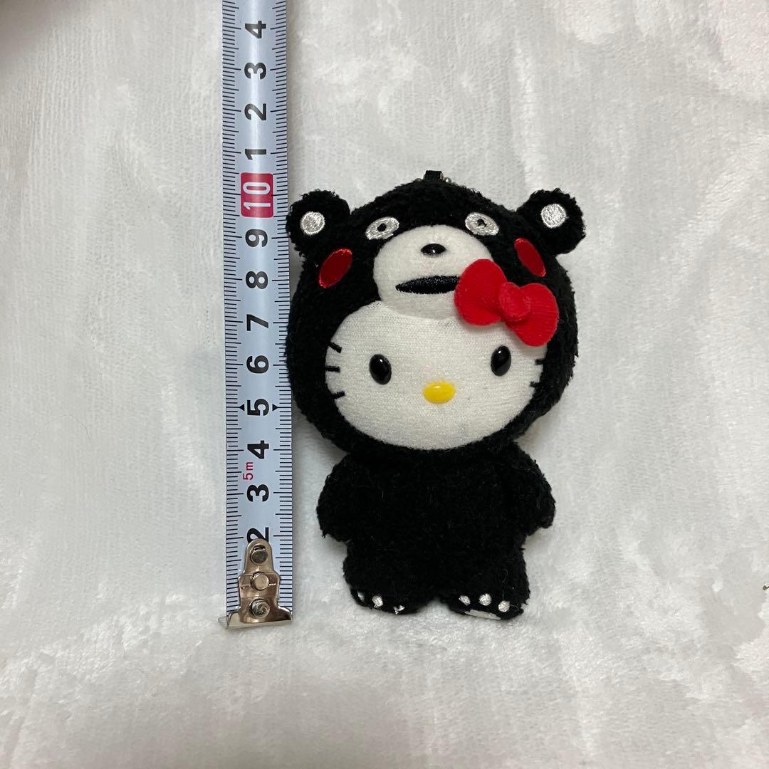 ハローキティ 熊本限定 マスコット キーホルダー くまモン