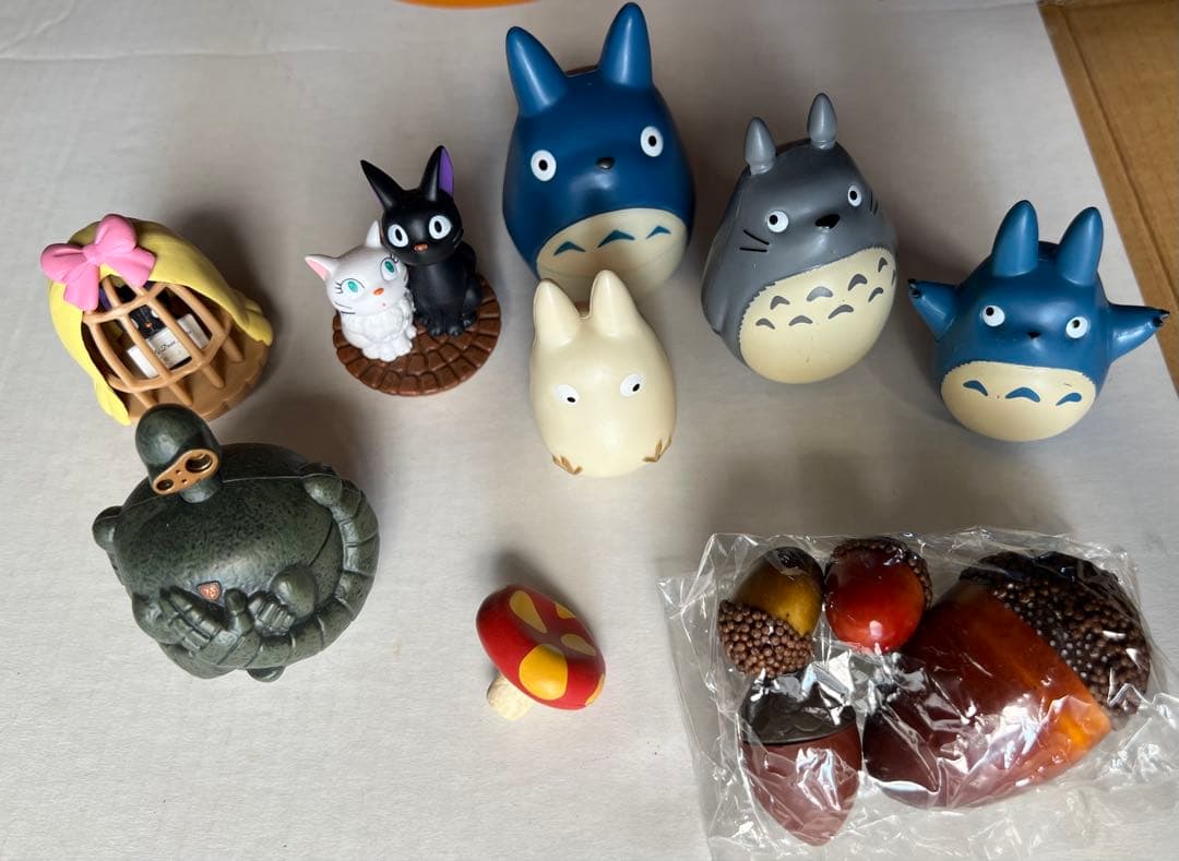 ジブリ キャラ となりのトトロ ラピュタ 魔女の宅急便 フィギュアセット