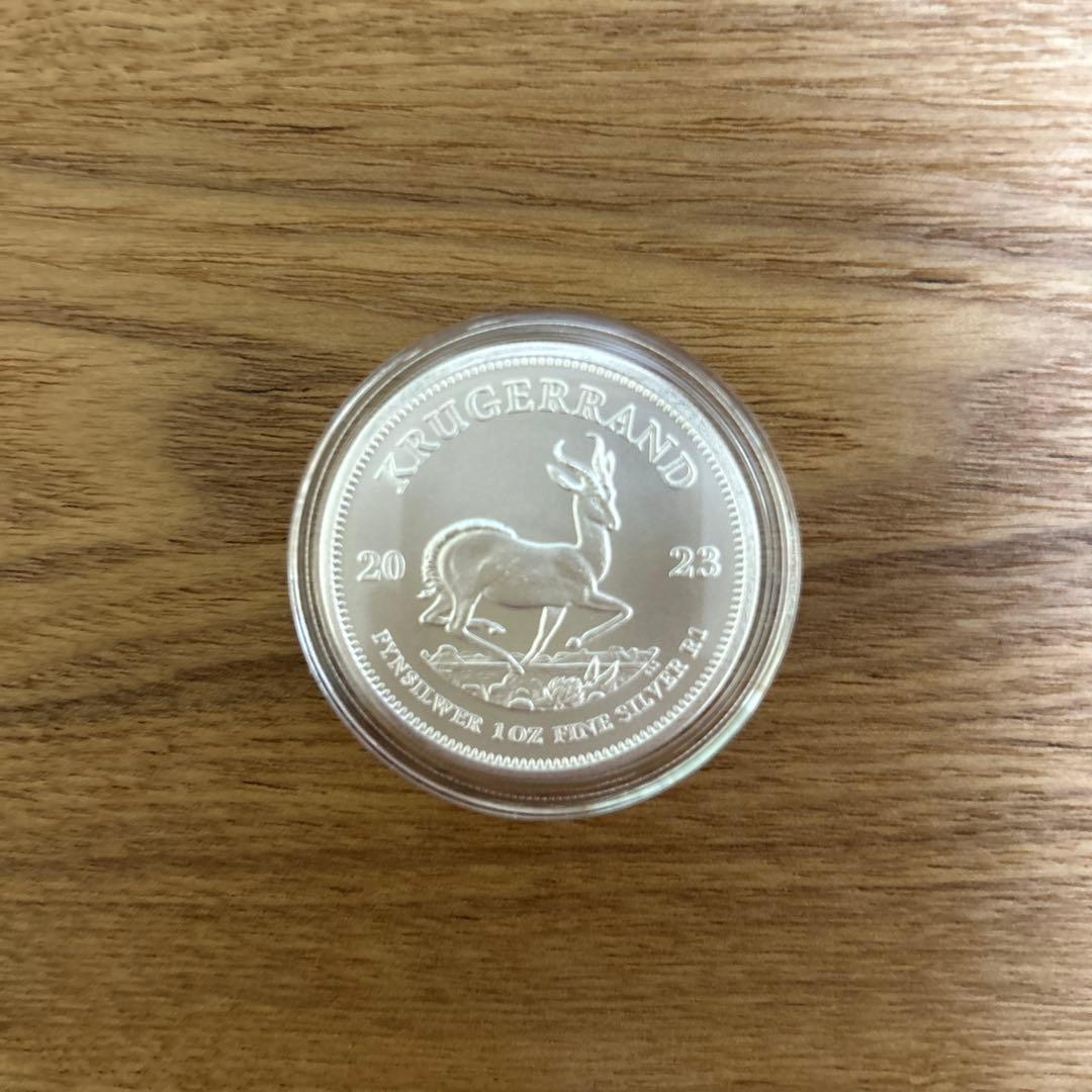 純銀コイン クルーガーランド銀貨 2023 南アフリカ 1ランド