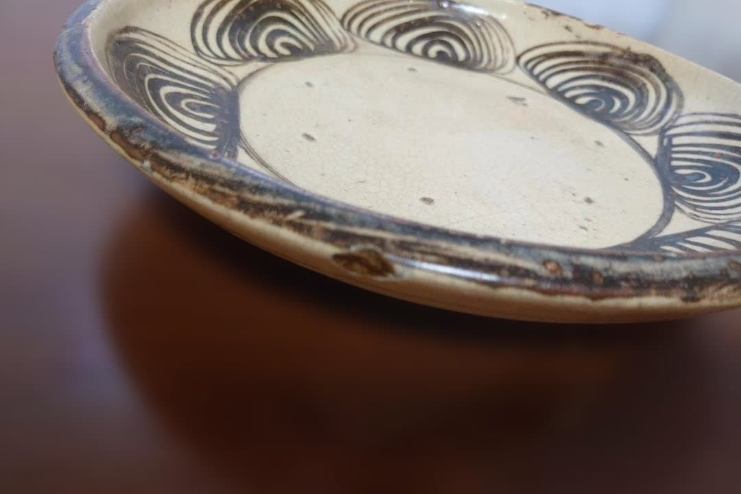 馬の目皿 江戸後期〜19世紀頃 大皿 石皿 六古窯