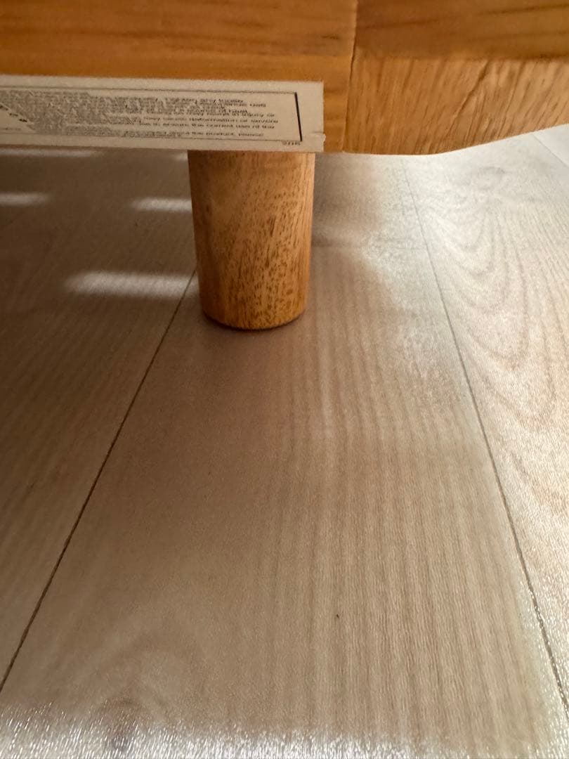 無印良品 木製ベッドフレーム オーク材突板 シングル 木製脚付き
