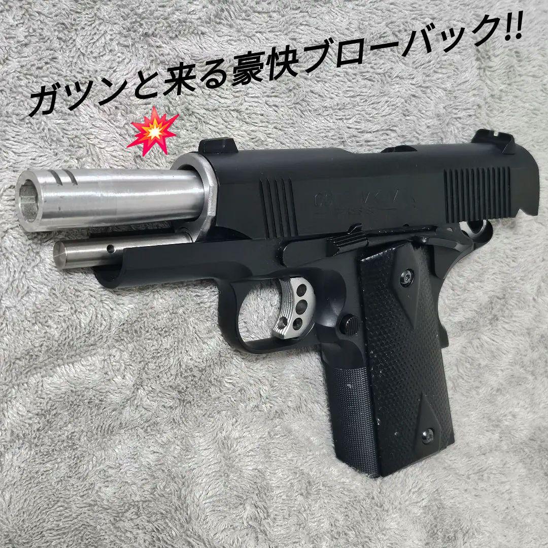 稀少☆ WA Ver.3純正HWガスブロ コルト オフィサーズ キングスカスタム