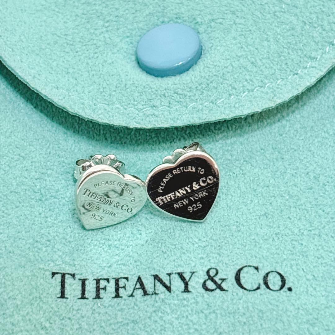 極美品】TIFFANY ＆ Co. ティファニー リターントゥハート ピアス