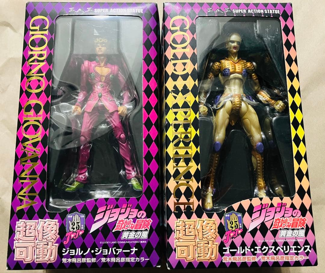 超像可動ジョジョの奇妙な冒険 ジョルノ・ジョバァーナ、ゴールド