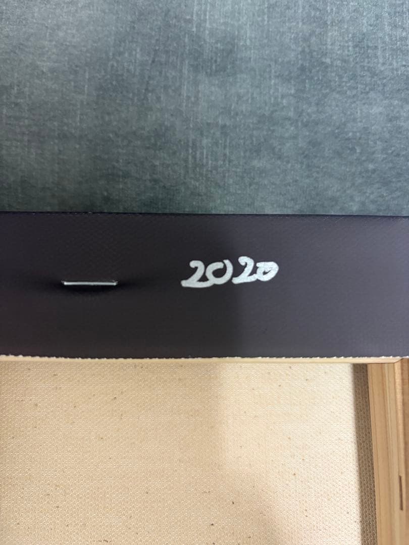 ハシヅメユウヤ　橋爪悠也　キャンバス　ジークレー　真作　kyne 現代アート　①