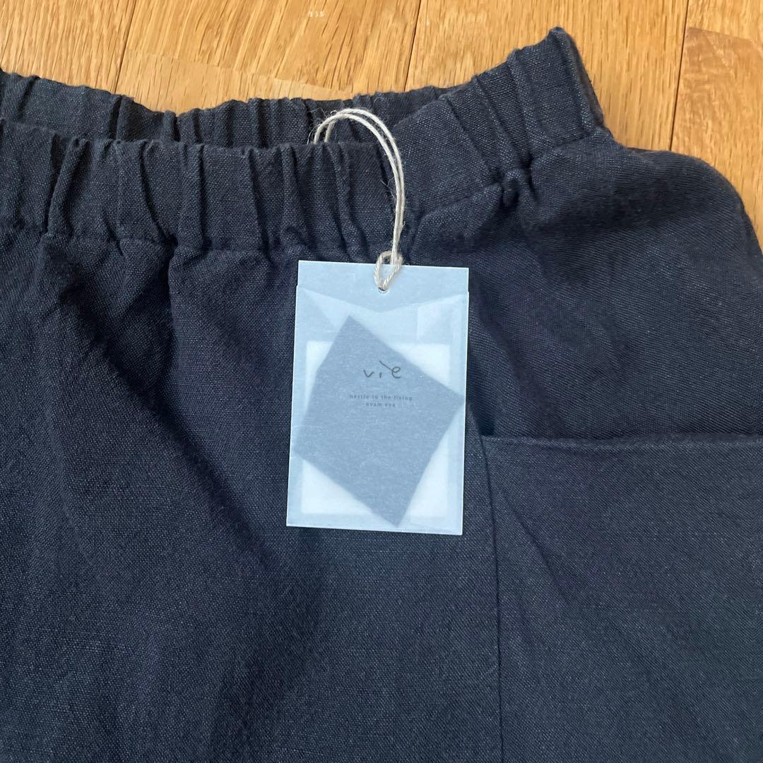 新品未使用evam eva vieのリネンサルエルパンツ