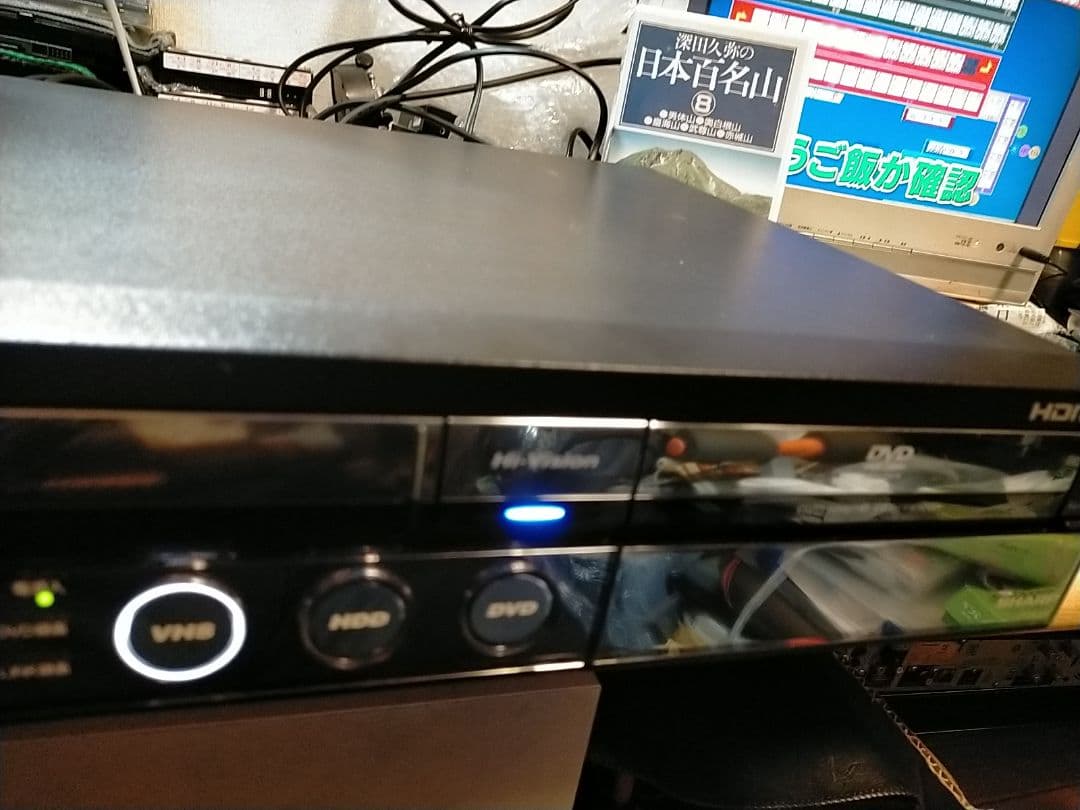 シャープレコーダーACV52美観リモコン+HDMI付き