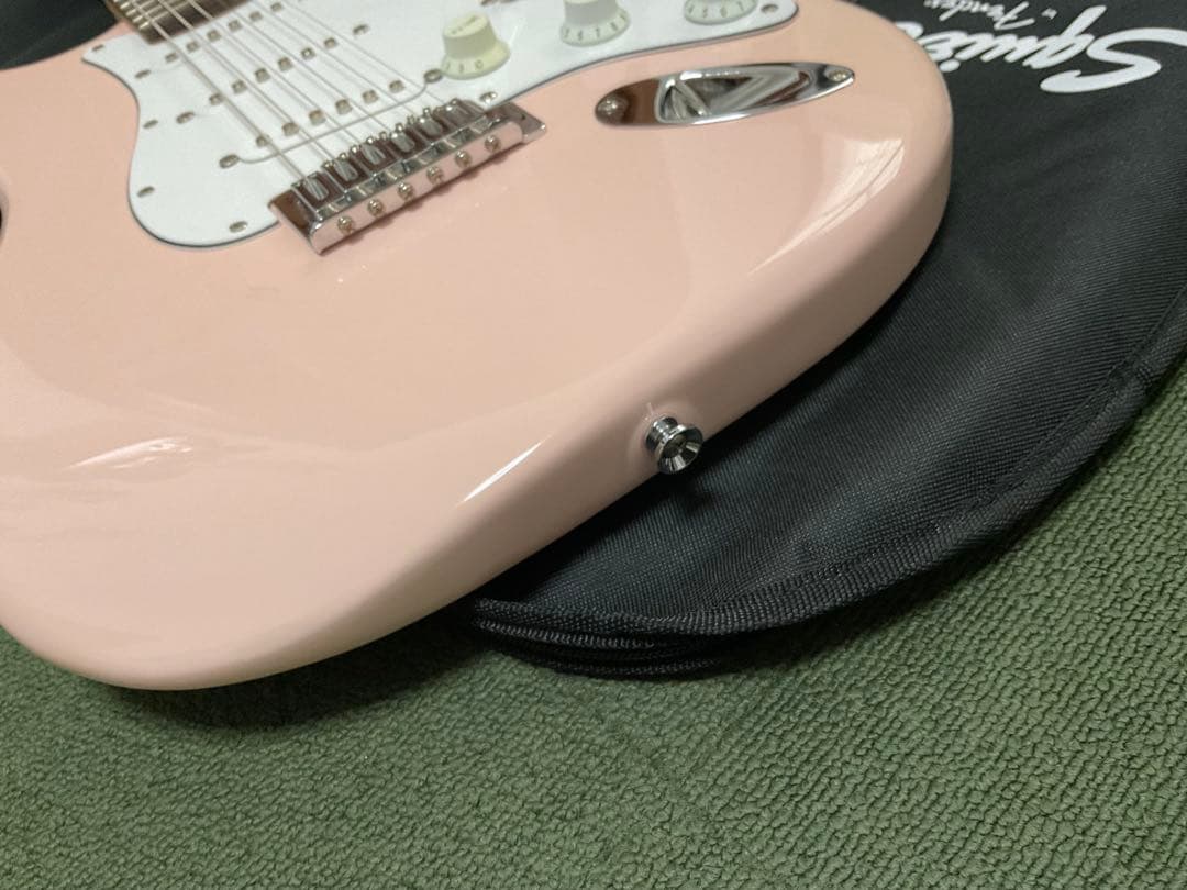 最終値下げ　Squire スクワイア　ストラト　ビンテージピンク　Fender