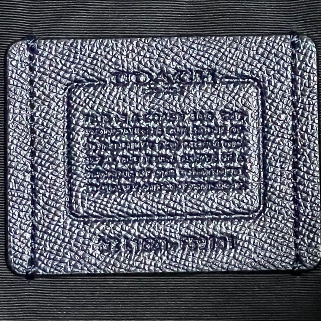 ✨良品✨COACH メトロポリタン 2way ブリーフケース ネイビー 斜め掛け