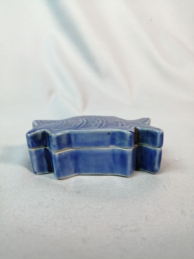 【茶道具】北峰作　木魚香合　香合283