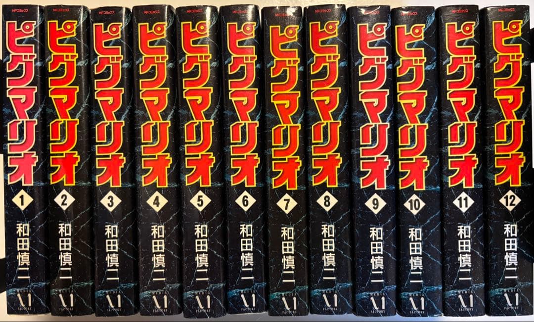 和田慎二　ピグマリオ 初版全12巻セット 和田慎二 ピグマリオ 初版全12巻セット ピグマリオ 全12巻セット