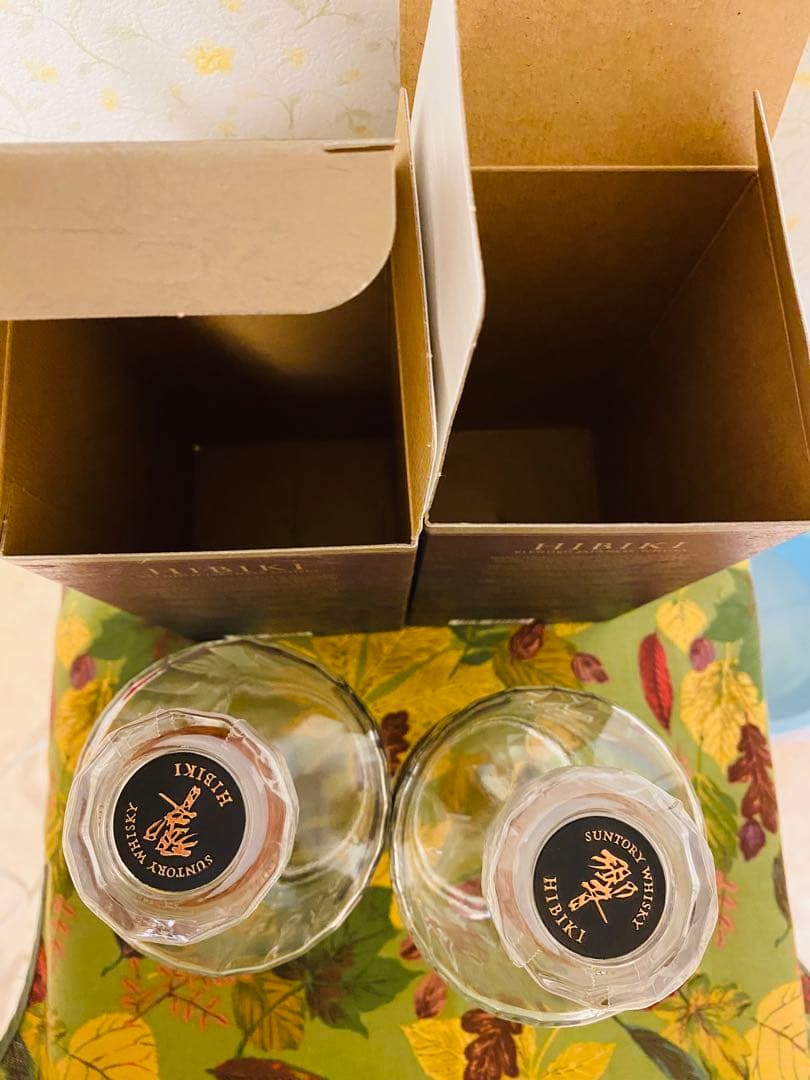 Hibiki 21年 ウイスキー ボトル2本セット空瓶空箱 Hibiki 21年