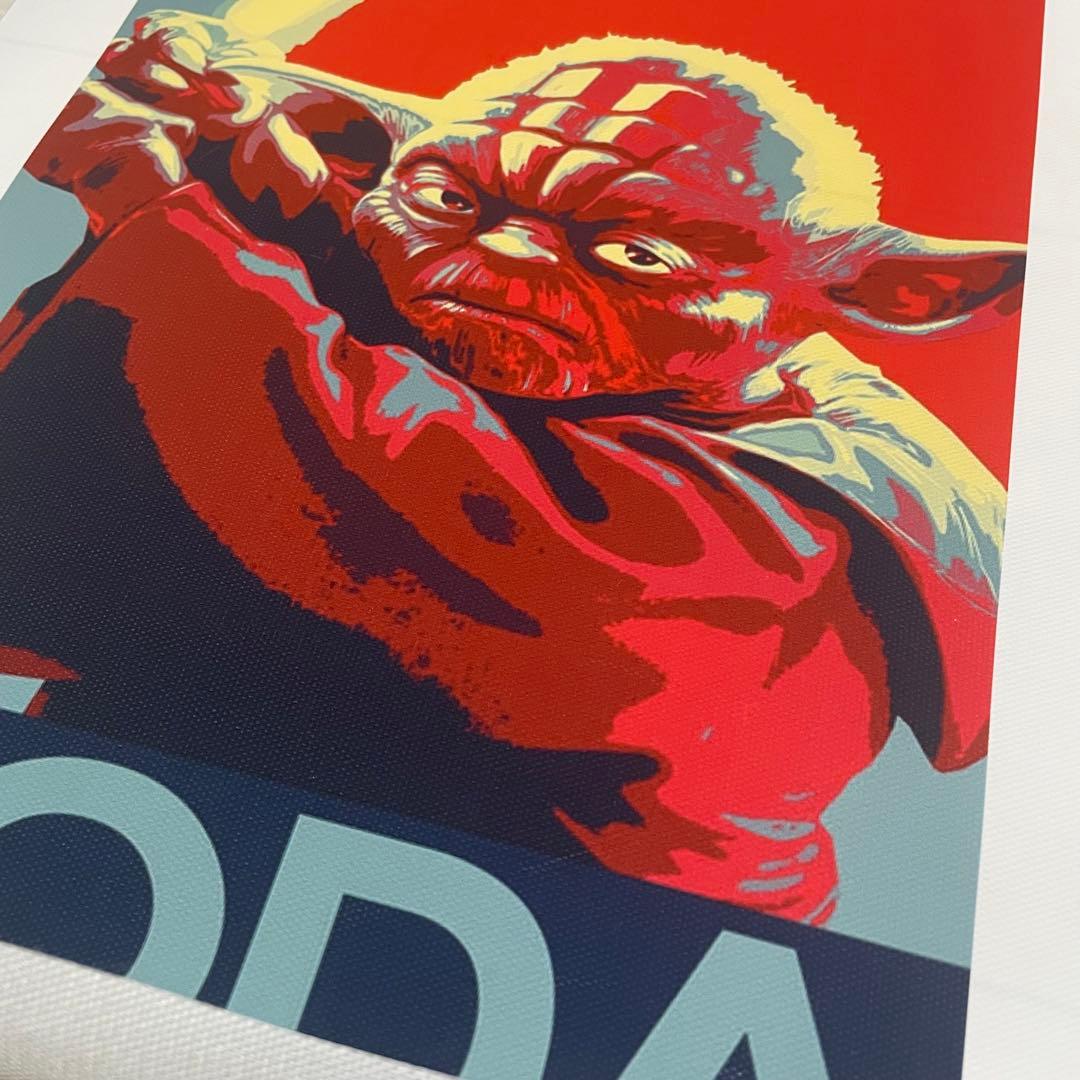 542A4 スターウォーズ ヨーダ 映画 ポスター アートポスター