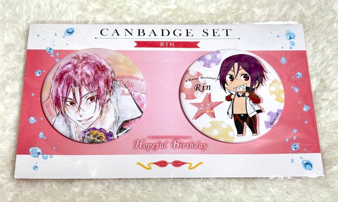 Free! Hopeful Birthday 缶バッジ