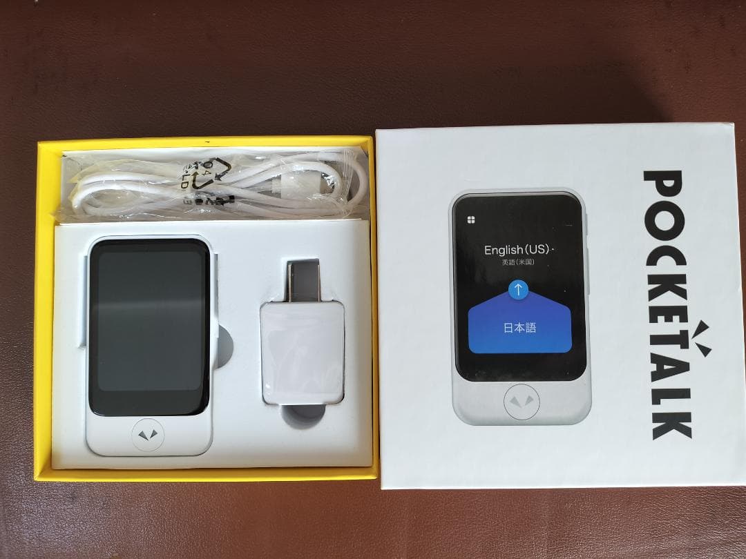 ポケトークS　ホワイト　2027/9/15まで有効 ポケトークS ホワイト 2027/9/15まで有効 POCKETALK S グローバル通信