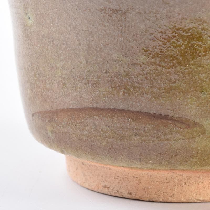 北大路魯山人作　織部　ぐい呑　盃　V　R7635