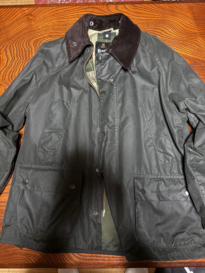 BarbourBEDALEセージ40 2023AW英国製正規品オイルドジャケット
