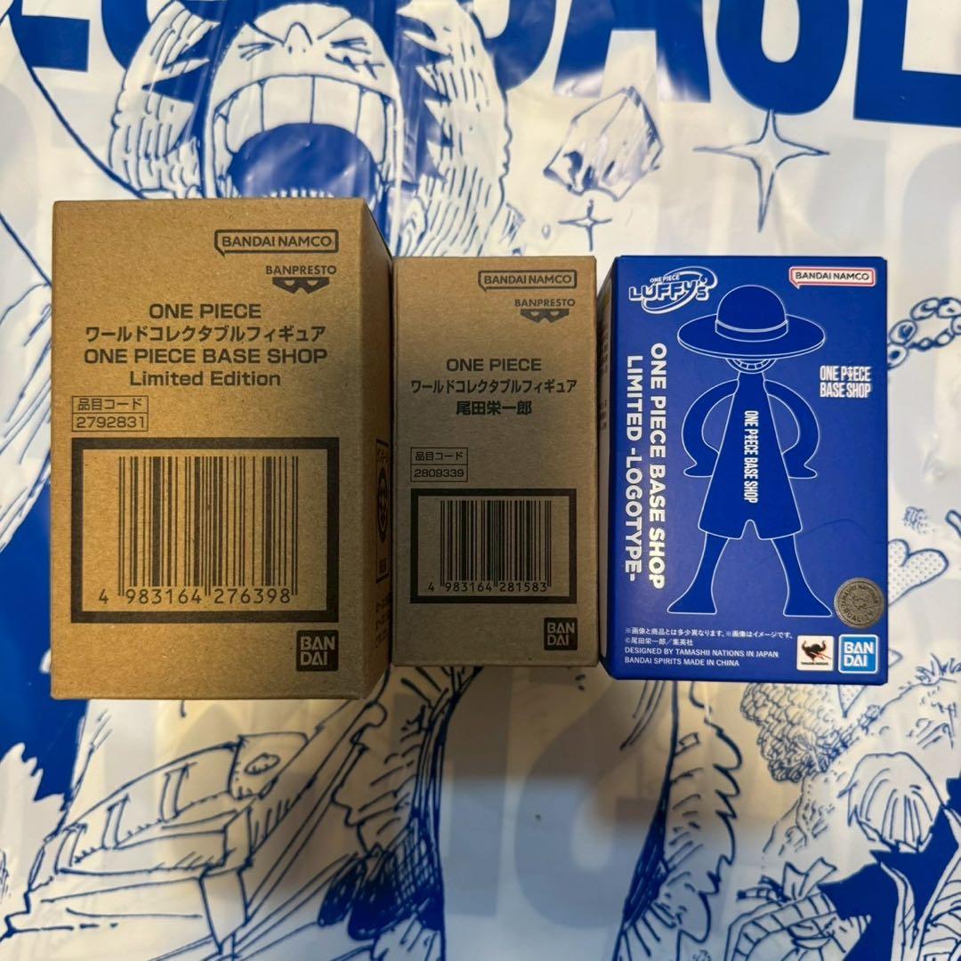 ONE PIECE BASE SHOP限定 ワーコレ& LUFFY's 1 - メルカリ