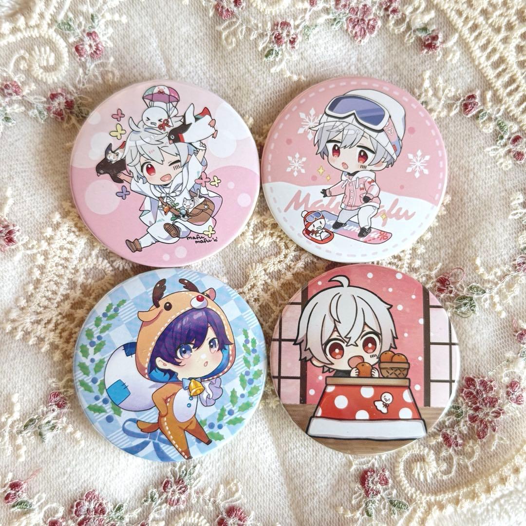 そらる まふまふ 缶バッジ 4個セット - メルカリ