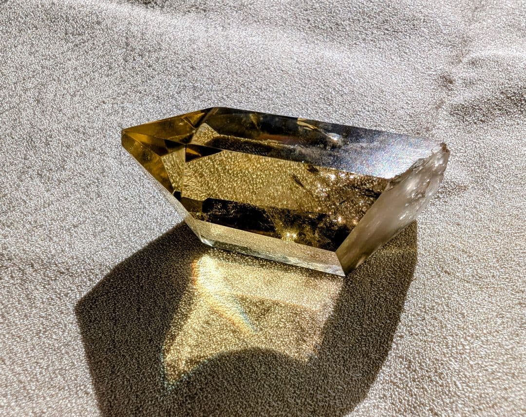 ホリミネラロジー コレクション ロシア ウラル 産シトリン 黄水晶 標本