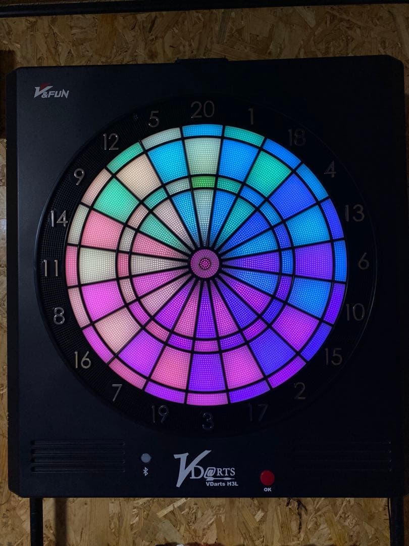 V-FUN VDARTS H3L LEDダーツボード