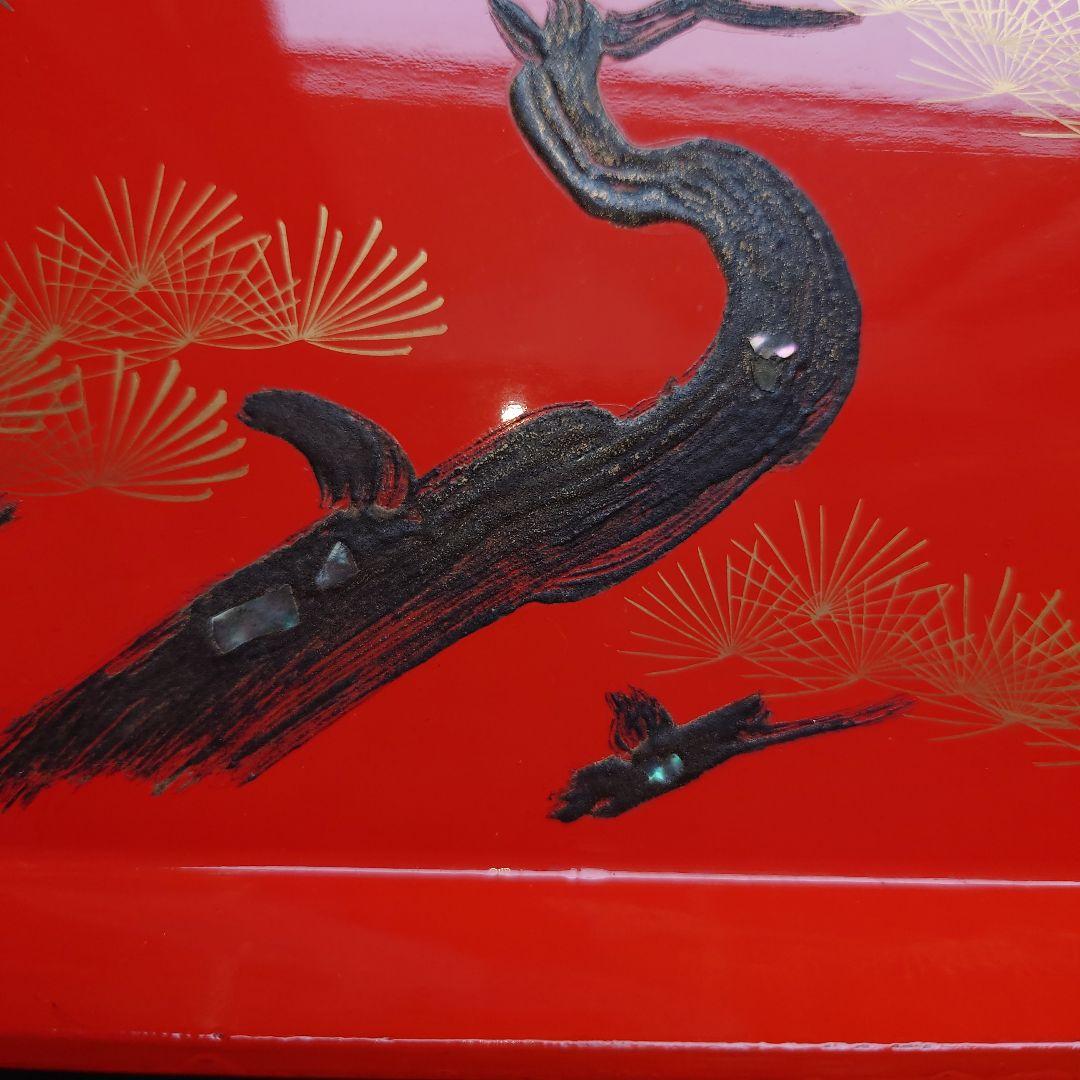 朱塗木製三々九度セット 朱塗木製三々九度セット