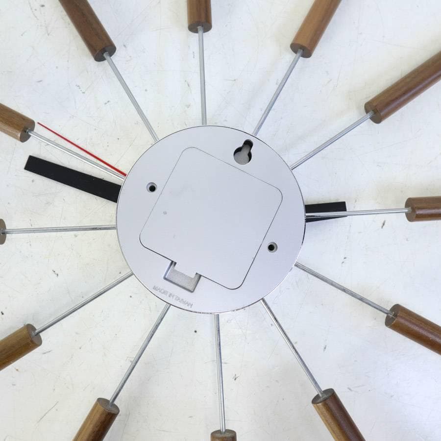 値下展示品 アートワークスタジオ アトラスクロック 掛時計 色:ブラウン 鏡面