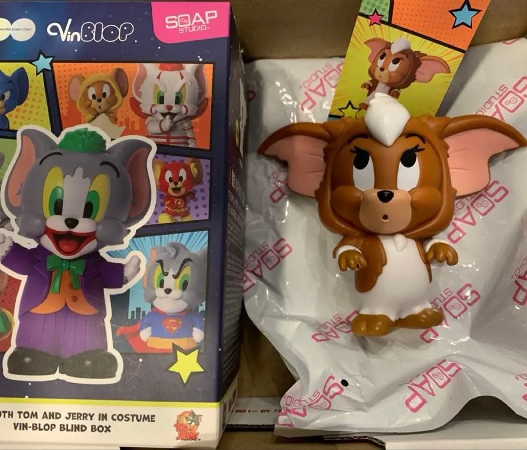 ワーナー・ブラザース100周年 トムとジェリー コスプレフィギュア