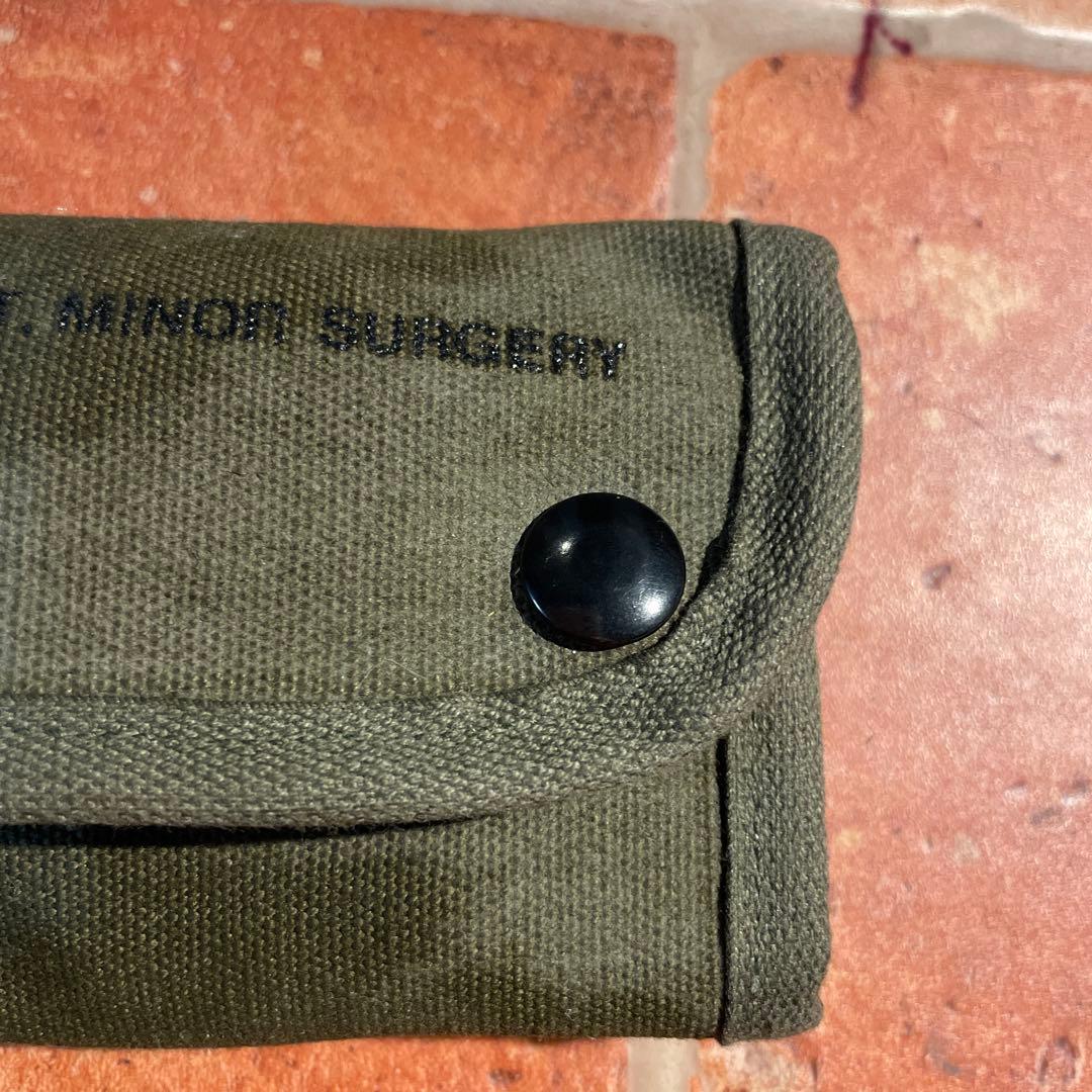 U.S. 医療シンボル ポーチ オリーブ デッドストック