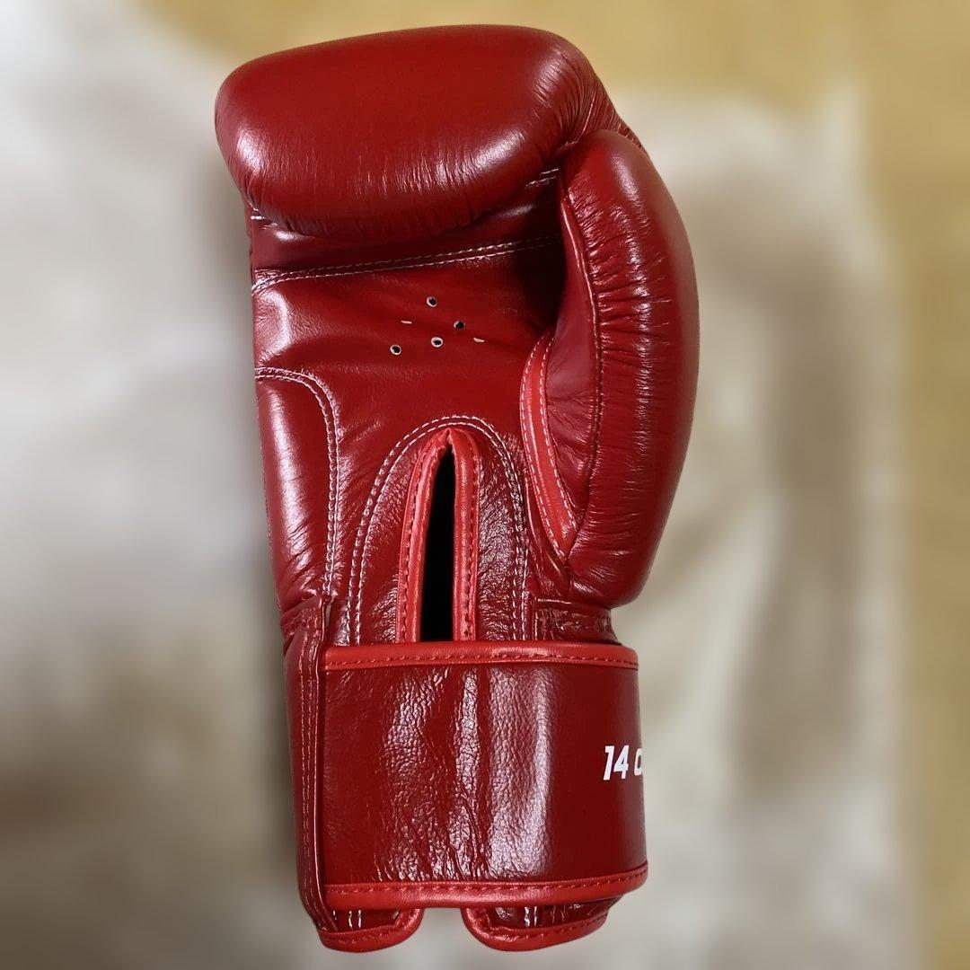 K-1 サイン入り ボクシンググローブ 赤