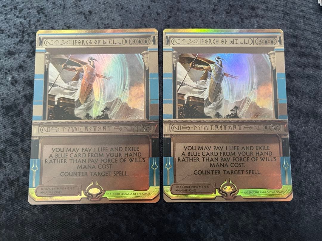 MTG 【意志の力 2枚セット】マスターピース MPS FOIL 英語