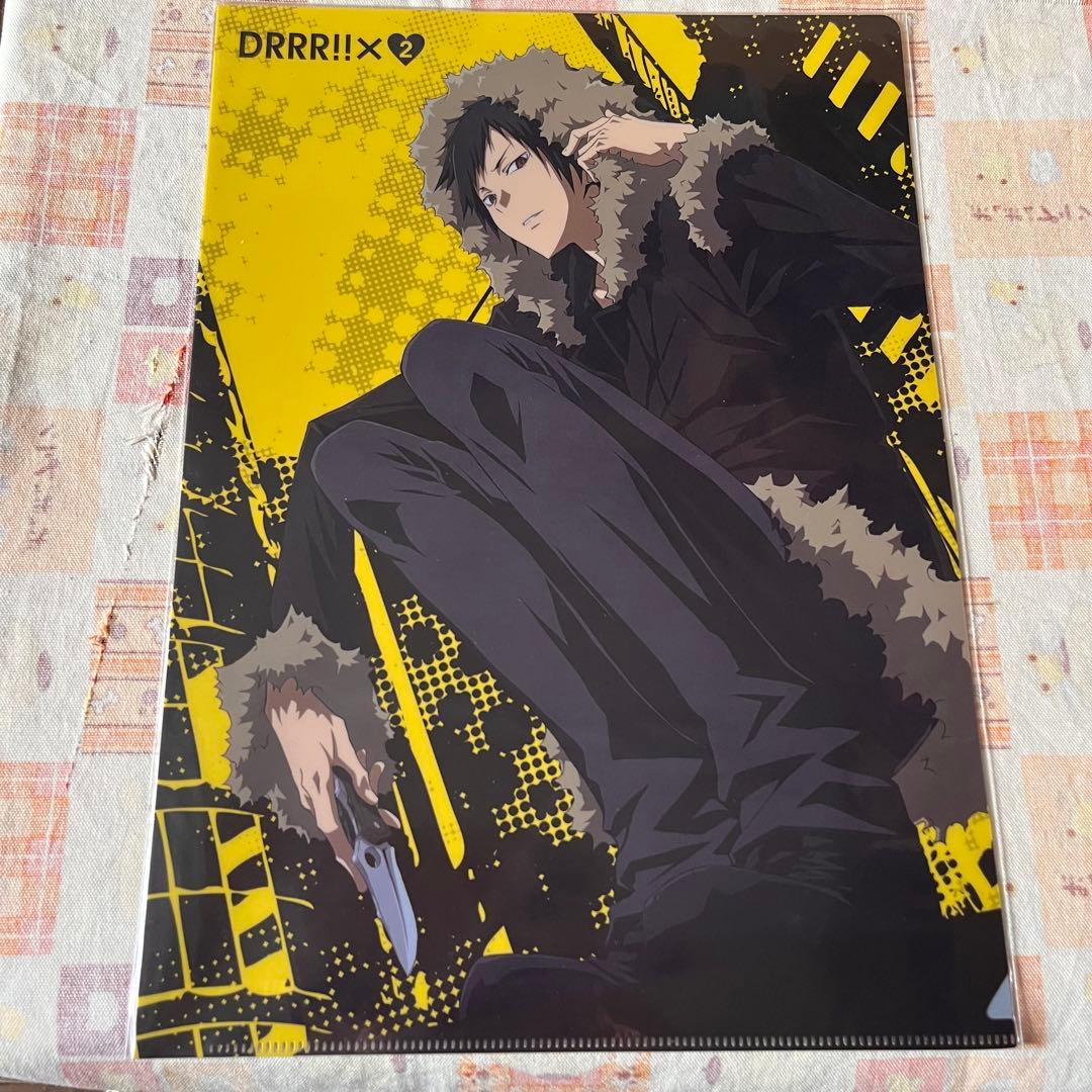 デュラララ 折原臨也 平和島静雄 A4クリアファイル 2枚 - メルカリ