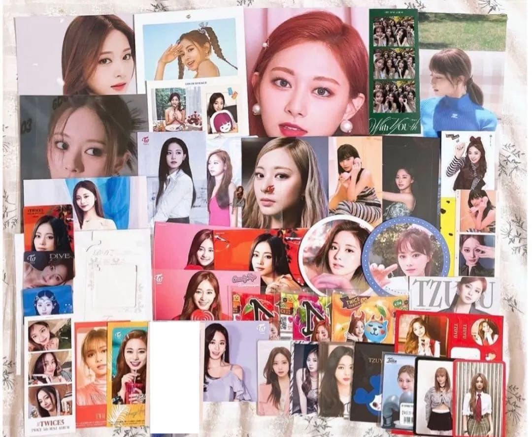 TWICE ツウィ まとめ売り アルバム 特典 ポストカード ステッカー