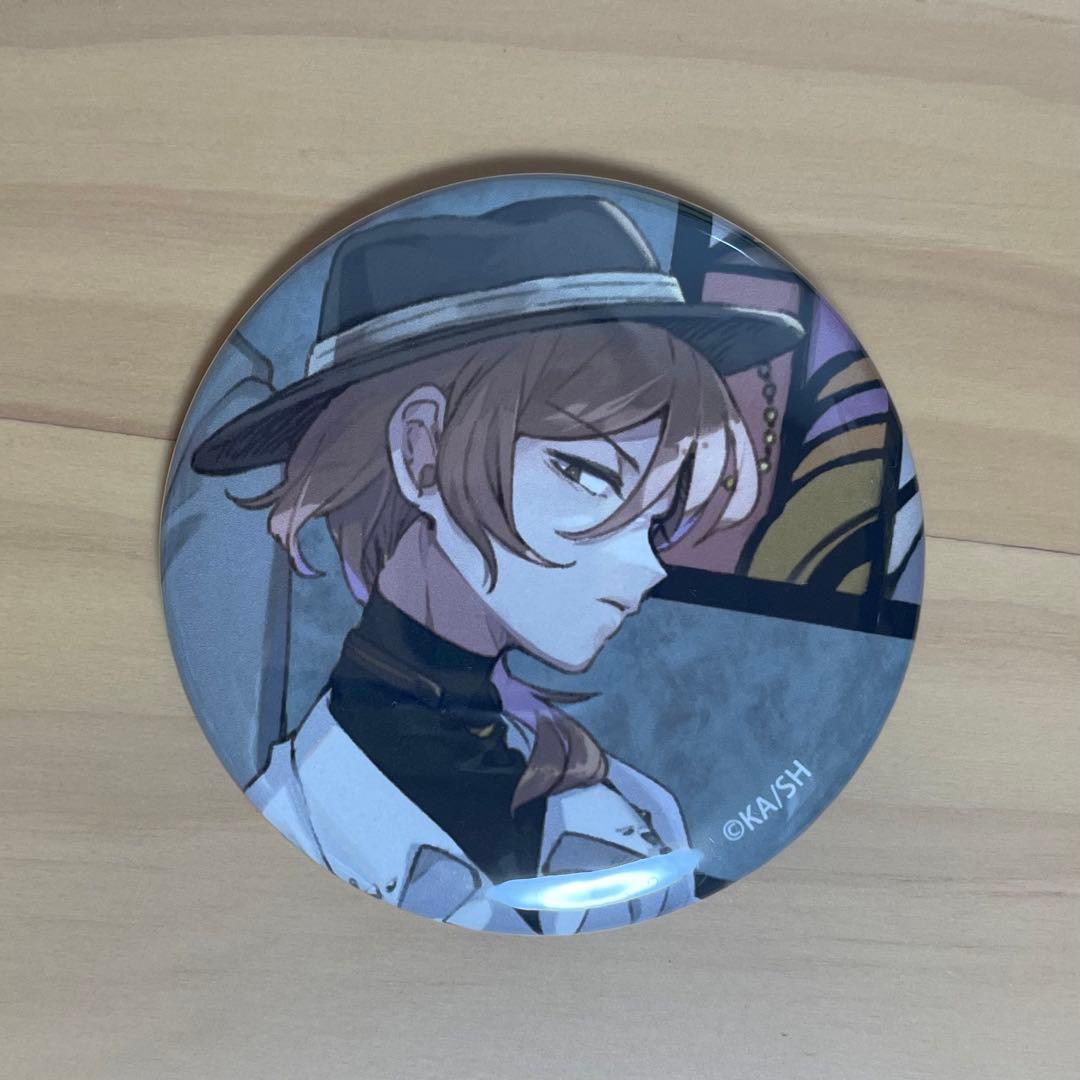 文豪ストレイドッグス モノクロ 缶バッジ 中原中也 10個セット 文豪