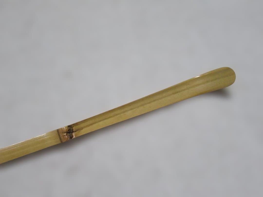 茶道具 竹茶杓 堀内宗完書付 銘佳日 表千家