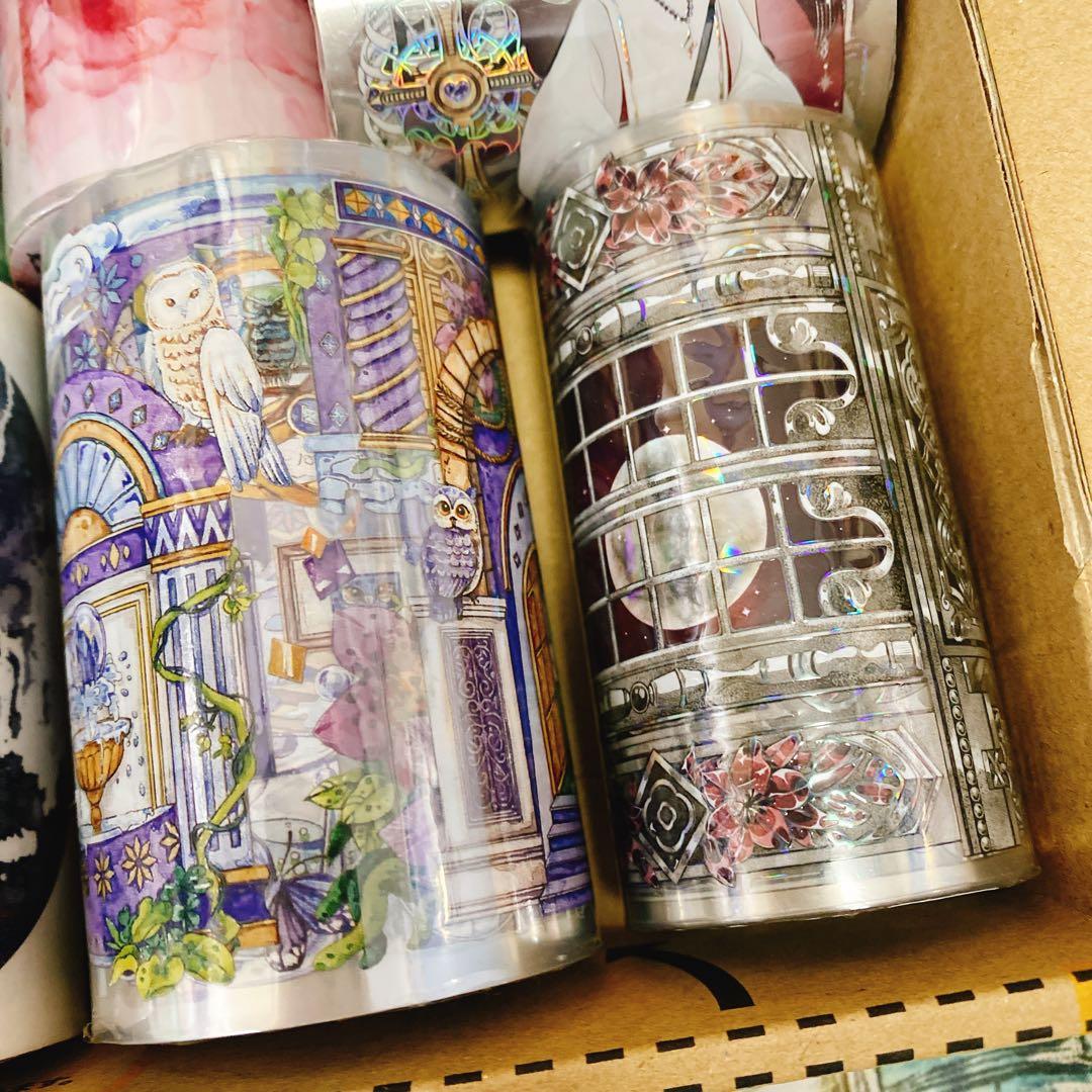 海外マスキングテープ巻売りまとめ売り ゴシックセット② 人物マスキングテープ